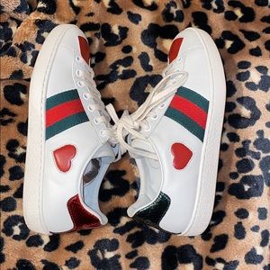 Heart Gucci shoes